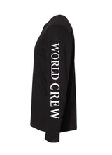 Load image into Gallery viewer, Royalty World Crew Long Sleeve - Black
