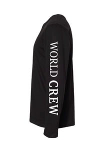 Royalty World Crew Long Sleeve - Black